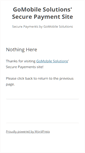 Mobile Screenshot of gomobilesecure.com