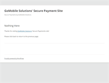 Tablet Screenshot of gomobilesecure.com